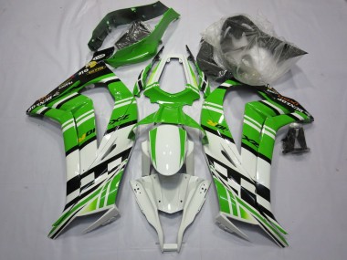 2011-2015 White Green Yellow Black Maxxis Dunlop Kawasaki ZX10R Motorcycle Fairing Canada