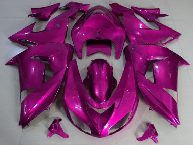 2006-2007 Purple Kawasaki ZX10R Motorcycle Fairings Canada