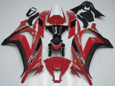 2011-2015 White Red Glossy Black OEM Style Kawasaki ZX10R Motorcycle Fairings Canada