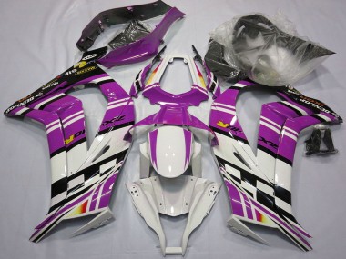 2011-2015 Purple Black White Yellow Kawasaki ZX10R Motorcycle Fairings Canada