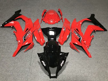 2011-2015 Red Glossy Black Kawasaki ZX10R Motorcycle Fairings Canada
