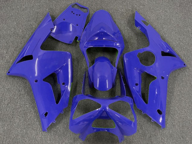 2003-2004 Blue Kawasaki ZX6R Motorcycle Fairings Canada