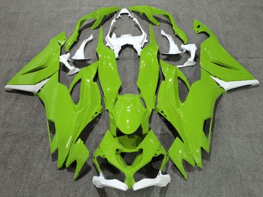 2019-2023 White Green Kawasaki ZX6R Motorcycle Fairings Canada
