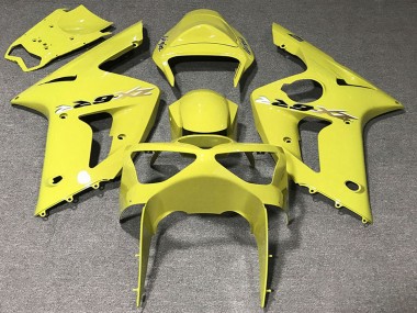 2003-2004 Yellow Kawasaki ZX6R Motorcycle Fairings Canada