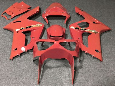 2003-2004 Grapefruit Kawasaki ZX6R Motorcycle Fairings Canada