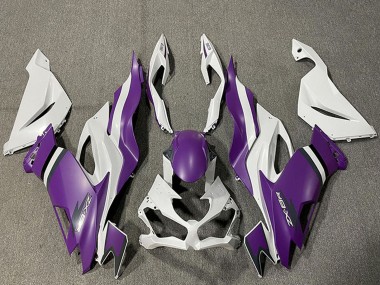 2019-2023 White Purple Kawasaki ZX6R Motorcycle Fairings Canada