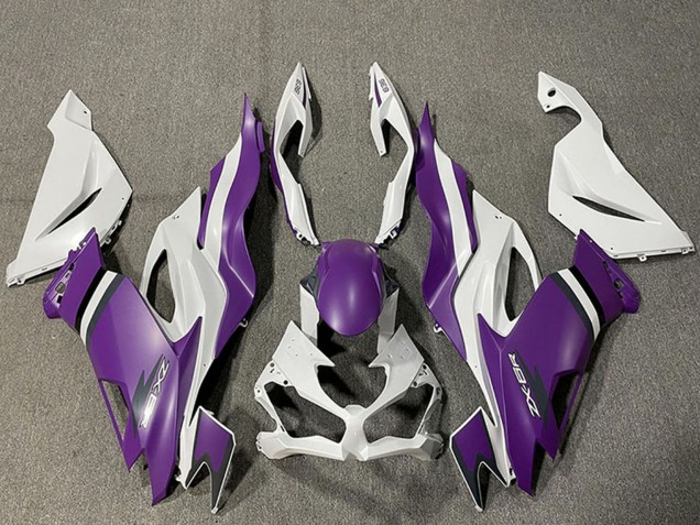 2019-2023 White Purple Kawasaki ZX6R Motorcycle Fairings Canada