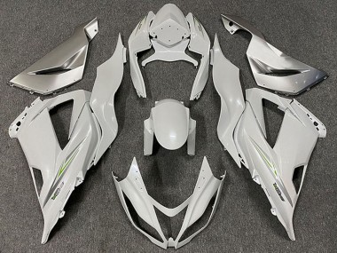 2013-2018 Pearl White Green Kawasaki ZX6R Motorcycle Fairings Canada