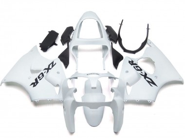 2000-2002 Glossy White Kawasaki ZX6R Motorcycle Fairings Canada