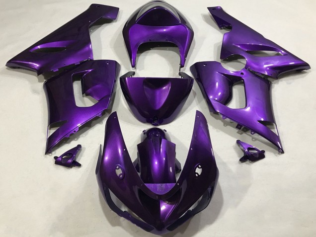 2005-2006 Purple Kawasaki ZX6R Motorcycle Fairings Canada