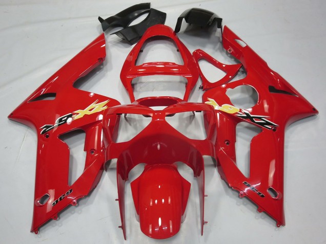 2003-2004 Red Kawasaki ZX6R Motorcycle Fairings Canada