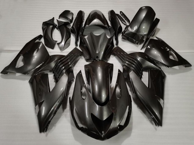 2006-2011 Glossy Black Kawasaki ZX14R Motorcycle Fairings Canada