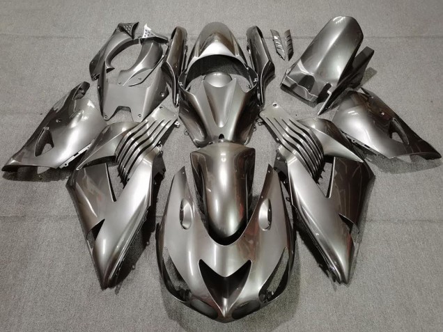 2006-2011 Silver Kawasaki ZX14R Motorcycle Fairings Canada