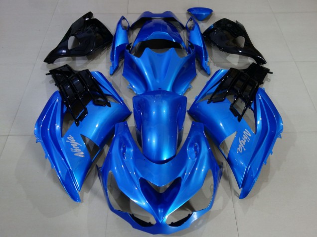 2012-2024 Blue Black Kawasaki ZX14R ZZR1400 Motorcycle Fairings Canada