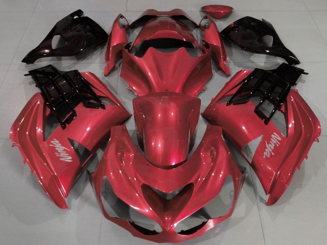 2012-2024 Red Black Kawasaki ZX14R ZZR1400 Motorcycle Fairings Canada