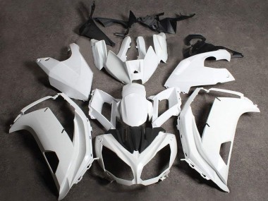 2009-2011 White Kawasaki Ninja 650R Motorcycle Fairings Canada