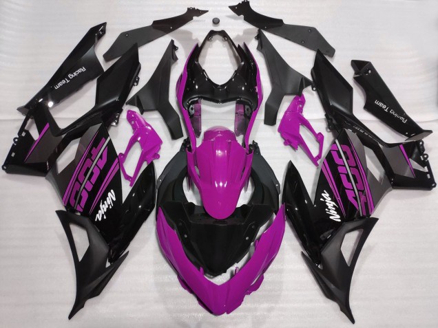 2018-2024 Purple Glossy Black Matte Black OEM Style Kawasaki Ninja 400 Motorcycle Fairings Canada