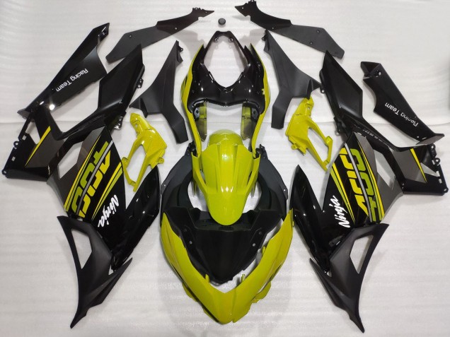 2018-2024 Yellow Glossy Black Matte Black OEM Style Kawasaki Ninja 400 Motorcycle Fairings Canada