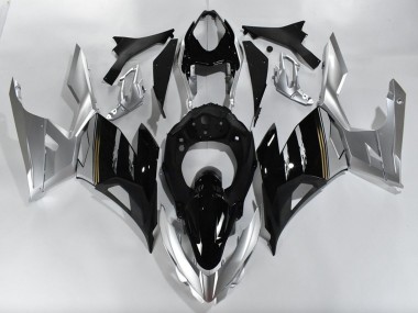 2018-2024 Silver Glossy Black Kawasaki Ninja 400 Motorcycle Fairings Canada