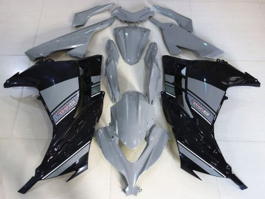 2013-2018 Nardo Grey Black Kawasaki Ninja 300 Motorcycle Fairings Canada