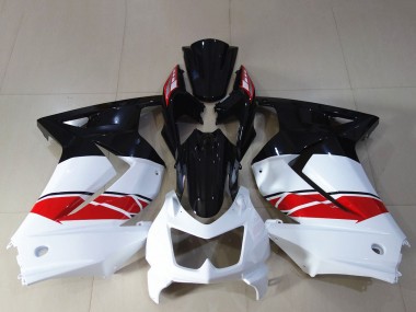 2008-2012 White Red Glossy Black Kawasaki Ninja 250 Motorcycle Fairing Canada