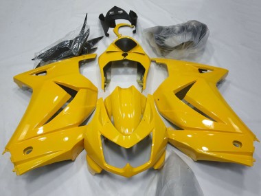 2008-2012 Yellow Kawasaki Ninja 250 Motorcycle Fairings Canada