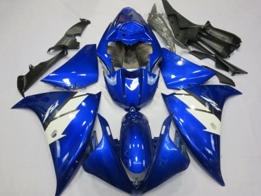 2012-2014 Blue White Yamaha R1 Motorcycle Fairings Canada
