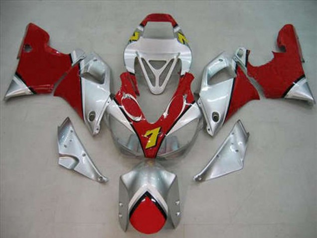 1998-1999 Silver Red Yellow 7 Yamaha R1 Motorcycle Fairings Canada