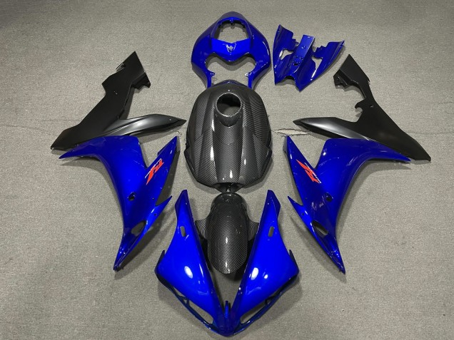 2004-2006 Carbon Fiber Style Blue Yamaha R1 Motorcycle Fairings Canada