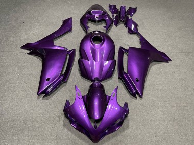 2007-2008 Purple Yamaha R1 Motorcycle Fairings Canada
