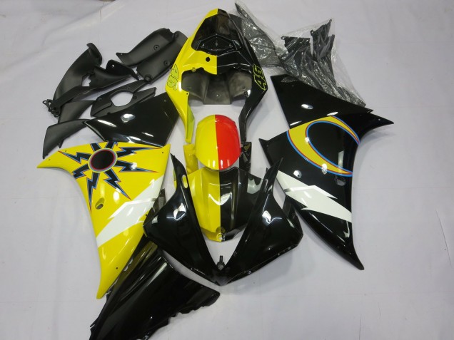 2012-2014 Yellow Black Red Yamaha R1 Motorcycle Fairings Canada