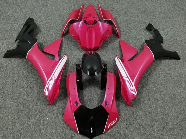 2015-2019 Hot Pink White Glossy Black Yamaha R1 Motorcycle Fairings Canada