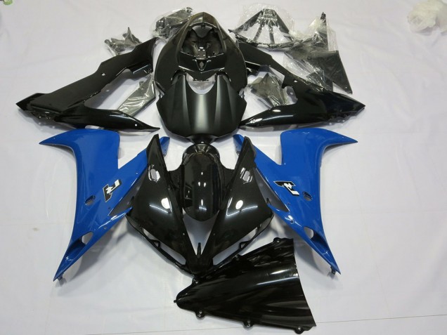2004-2006 Glossy Black Matte Black Blue Yamaha R1 Motorcycle Fairings Canada