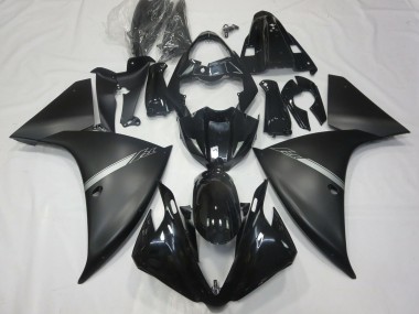 2012-2014 Glossy Black Matte Black Silver Yamaha R1 Motorcycle Fairings Canada