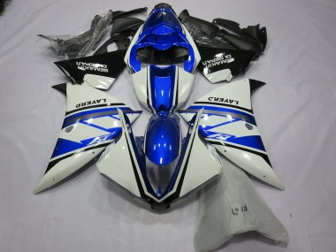 2012-2014 White Blue Black Layerd Semakin Didepan Yamaha R1 Motorcycle Fairings Canada