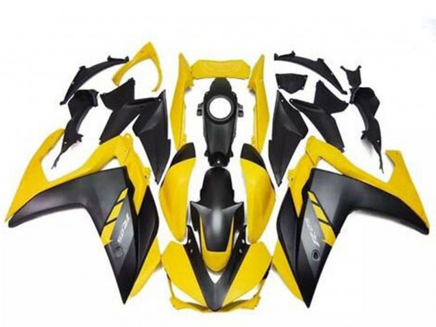 2015-2018 Yellow Matte Black Yamaha R3 Motorcycle Fairings Canada