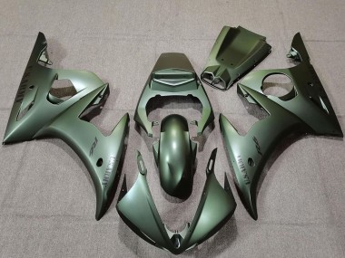 2003-2004 Army Green Yamaha R6 Motorcycle Fairings Canada
