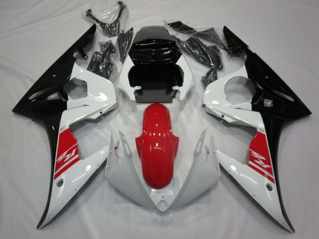 2005 White Red Black Yamaha R6 Motorcycle Fairing Canada