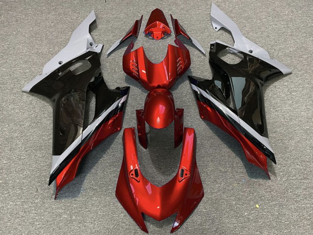 2017-2023 Grey Red Glossy Black Yamaha R6 Motorcycle Fairings Canada