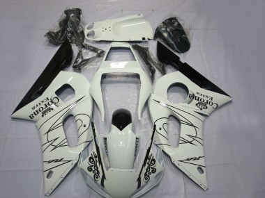 1998-2002 White Black Corona Motul Yamaha R6 Motorcycle Fairings Canada