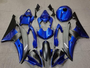 2008-2016 Blue Matte Black White Decals Yamaha R6 Motorcycle Fairings Canada