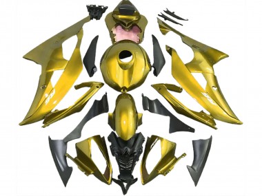 2008-2016 Yellow Yamaha R6 Motorcycle Fairings Canada