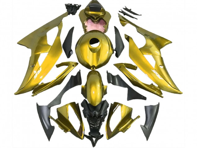2008-2016 Yellow Yamaha R6 Motorcycle Fairings Canada