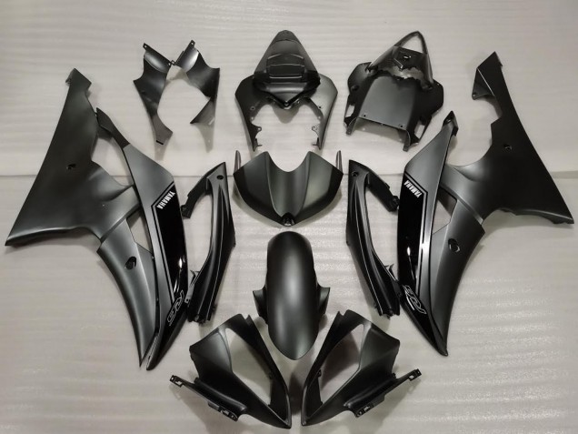 2008-2016 Glossy Black Matte Black Yamaha R6 Bike Fairings Canada