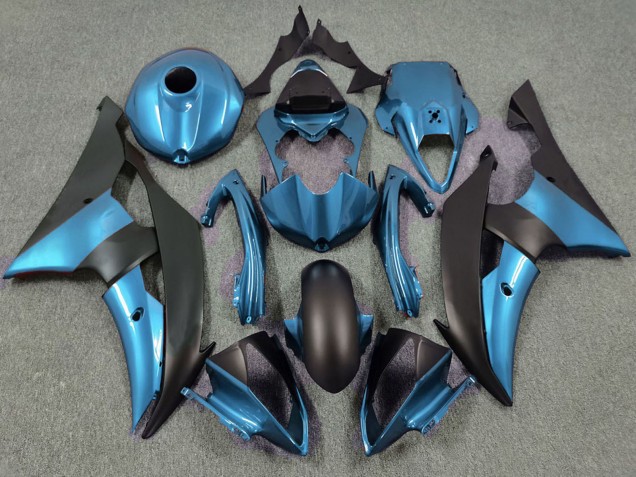 2008-2016 Blue Matte Black Yamaha R6 Motorcycle Fairings Canada