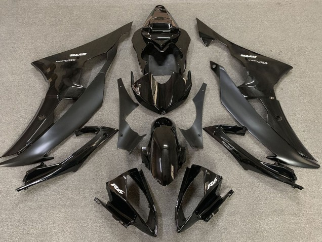 2008-2016 Glossy Black Matte Black Yamaha R6 Motorcycle Fairing Kits Canada