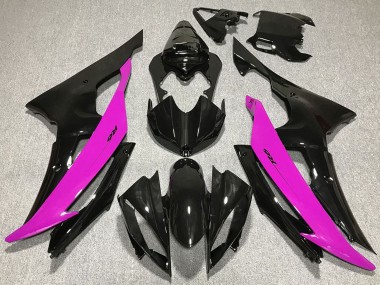 2008-2016 Pink Glossy Black Yamaha R6 Motorcycle Fairings Canada