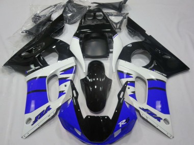 1998-2002 White Blue Glossy Black Yamaha R6 Motorcycle Fairings Canada