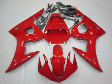 2003-2004 Glossy Red Yamaha R6 Motorcycle Fairings Canada