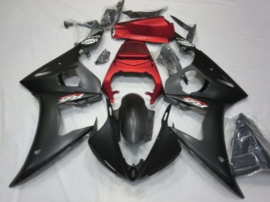 2003-2004 Red Matte Black Yamaha R6 Motorcycle Fairings Canada